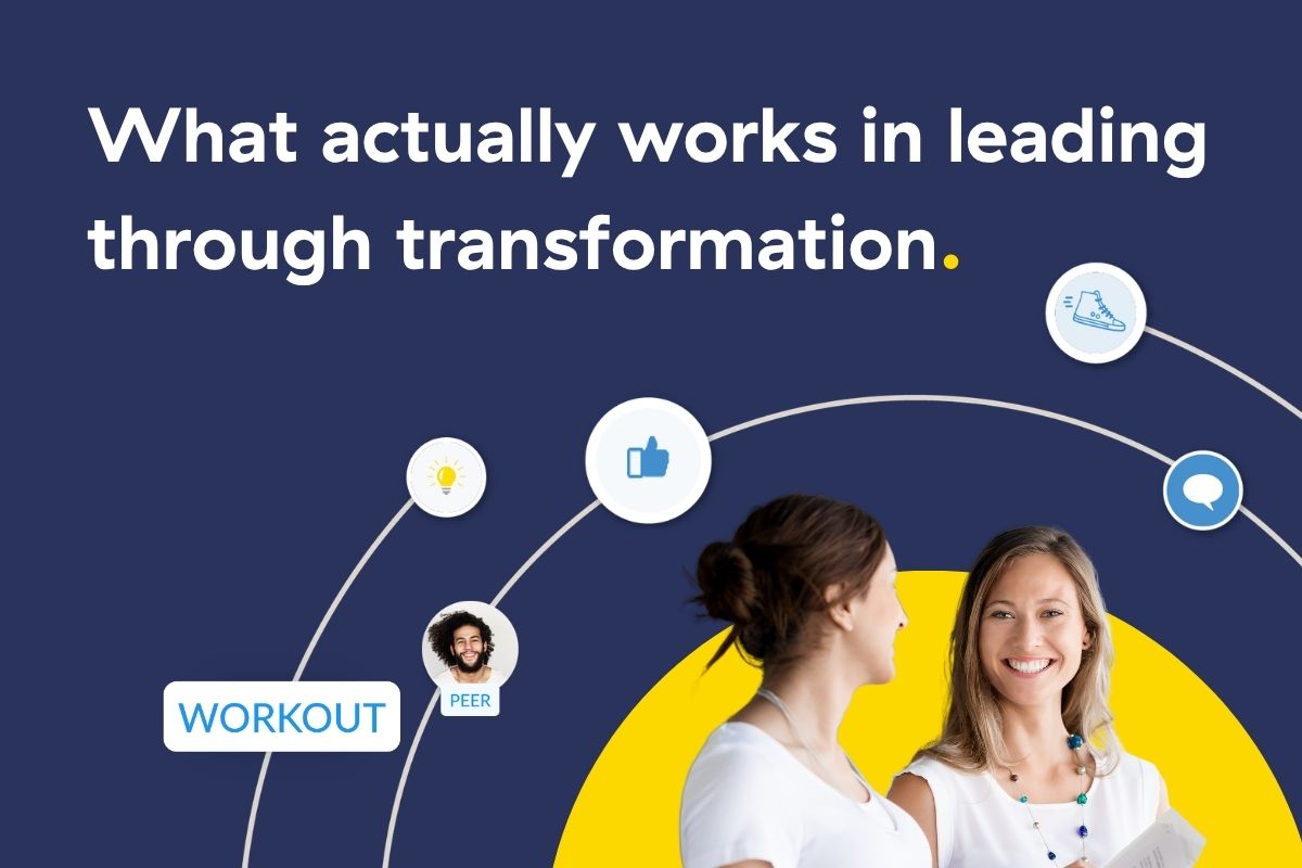 What actually works in leading through transformation
